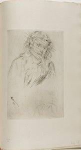 Fumettes geneigter Kopf von James McNeill Whistler