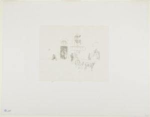 Gaiety Bühneneingang von James Abbott McNeill Whistler