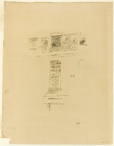 Hôtel Colbert, Fenster von James McNeill Whistler
