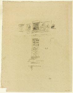 Hôtel Colbert, Fenster von James Abbott McNeill Whistler