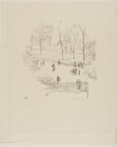 Kensington-Gärten von James Abbott McNeill Whistler