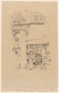 Die Obstverkäuferin der Rue de Grenelle von James McNeill Whistler