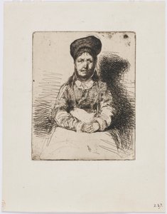 La Retameuse. Eine der zwölf Radierungen aus der Natur (Das französische Set) von James Abbott McNeill Whistler