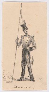 Lanzenreiter von James Abbott McNeill Whistler