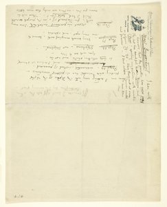 Brief an William Heinemann mit Korrekturen für Eden versus Whistler: Der Baronet und der Schmetterling. Ein Valentinstag mit einem Urteil