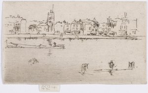Little Chelsea (Gedenkstätte) von James Abbott McNeill Whistler