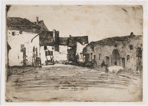 Liverdun. Eine der zwölf Radierungen aus der Natur von James Abbott McNeill Whistler