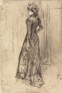 Maud, stehend