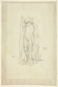 Modell drapiert von James Abbott McNeill Whistler