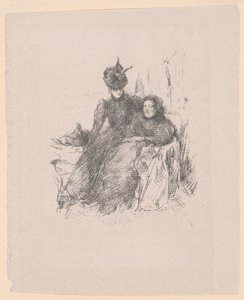 Mutter und Tochter [La Mère Malade] von James McNeill Whistler