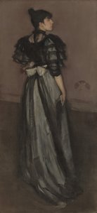 Perlmutt und Silber: Die Andalusierin von James McNeill Whistler