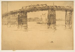 Alte Battersea-Brücke von James McNeill Whistler