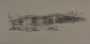 Alte Battersea-Brücke, Nr. 2 von James Abbott McNeill Whistler