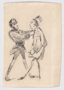 Polizist und Bürger von James Abbott McNeill Whistler