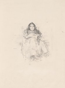 Porträtstudie: Mrs. Philip, Nr. 3 (recto) Porträtstudie: Geneviève Mallarmé (verso)