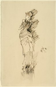 Porträt von Fräulein Maud Franklin von James McNeill Whistler