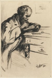 Riault (Der Holzstecher) von James Abbott McNeill Whistler