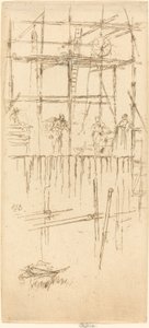 Savoy Gerüst von James Abbott McNeill Whistler