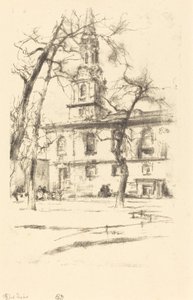 St. Giles-in-the-Fields von James Abbott McNeill Whistler