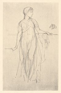 Studie, Klassische Figur von James Abbott McNeill Whistler