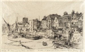 Die Adam und Eva Taverne, Old Chelsea von James McNeill Whistler