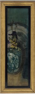 Das Blaue Mädchen (Fragment): Lila und Blau von James Abbott McNeill Whistler