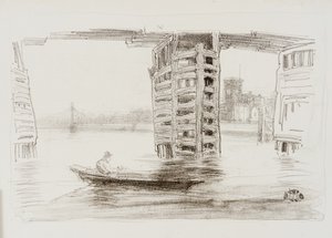 Die breite Brücke von James Abbott McNeill Whistler