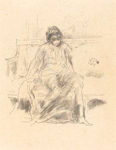 Die drapierte Figur, sitzend von James Abbott McNeill Whistler