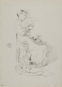 Der Fächer von James Abbott McNeill Whistler