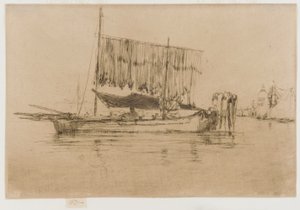 Das Fischerboot von James Abbott McNeill Whistler
