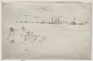 Die Flotte: Monitore von James McNeill Whistler