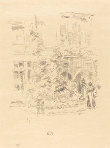Die Gartenveranda von James Abbott McNeill Whistler