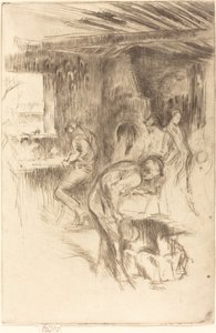 Die kleine Schmiede von James Abbott McNeill Whistler