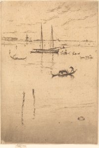 Die kleine Lagune von James Abbott McNeill Whistler