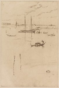Die kleine Lagune von James Abbott McNeill Whistler