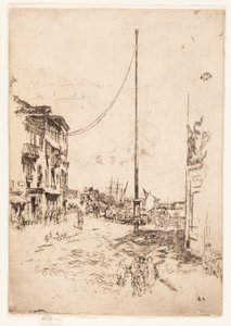Der kleine Mast von James Abbott McNeill Whistler
