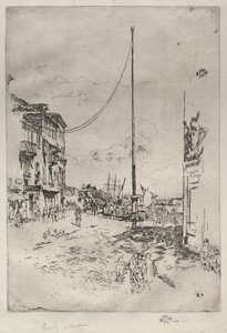 Der kleine Mast von James McNeill Whistler