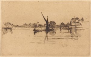 Der kleine Putney, Nr. II von James McNeill Whistler