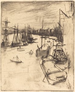 Der kleine Rotherhithe von James McNeill Whistler