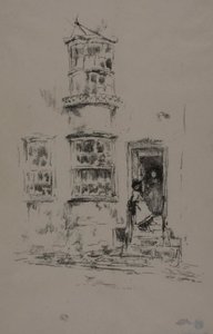 Die kleinen Stufen, Lyme Regis von James Abbott McNeill Whistler