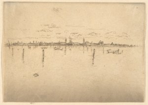 Das kleine Venedig, aus der ersten Venedig-Serie von James McNeill Whistler