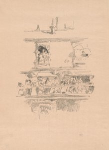 Der lange Balkon von James McNeill Whistler