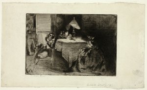 Das Musikzimmer von James Abbott McNeill Whistler
