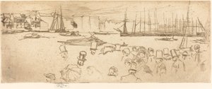 Das Pfennigboot von James Abbott McNeill Whistler