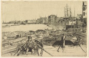 Der Teich von James Abbott McNeill Whistler