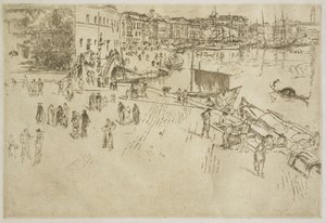 Die Riva, Nr. 1 von James McNeill Whistler