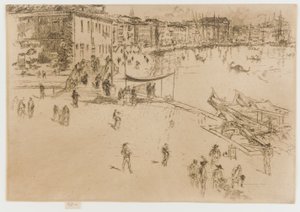 Die Riva, Nr. 2 von James Abbott McNeill Whistler