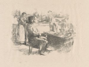 Der Schuhmacher von James McNeill Whistler