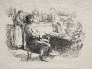 Der Schuhmacher von James McNeill Whistler