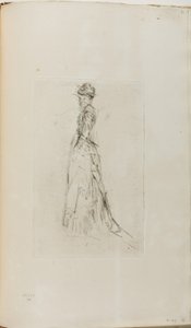 Das Seidenkleid von James Abbott McNeill Whistler